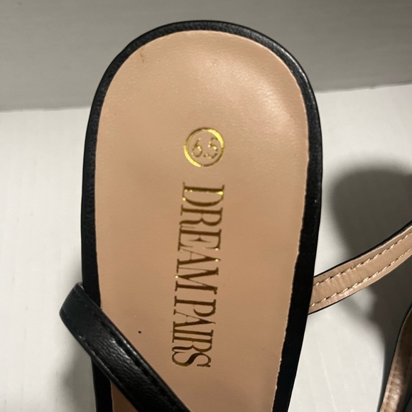 Dreampairs size 6.5 black high heels 3”. New without tags - Picture 3 of 4